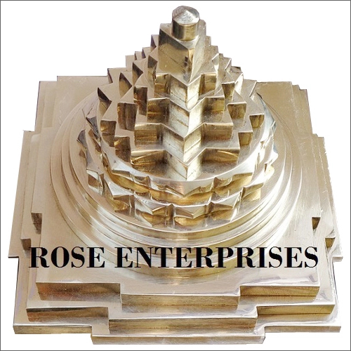 Brass Vastu Meru Chakra Shree Yantra Brass Vastu Meru Chakra Shree Yantra
