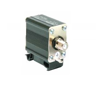 Surge arrester for video circuits BNC and F connectors or screw-less terminals