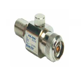 Lightning current arrester for coaxial line N50 connectors