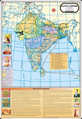 Gupta Empire Map