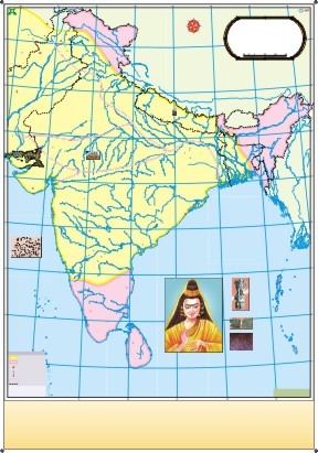 Golden Period of Ashoka Map