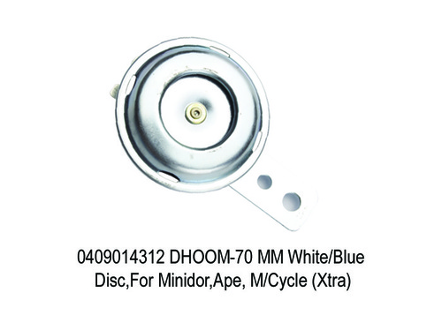 DHOOM-70 MM White  Blue Disc 
