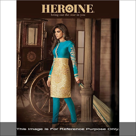 Heroine Collection - Net Chiffon 55x44 Inches Teal, Embroidered Soft Fabric, Elegant Stylish Lightweight