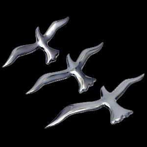 Aluminium Birds Model