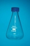 Flask Conical with Screw Cap