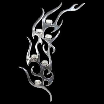 Aluminium Designer Candle Stands