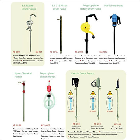 CHEMICAL AND OIL PUMPS