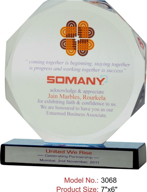Corporate Acrylic Trophy