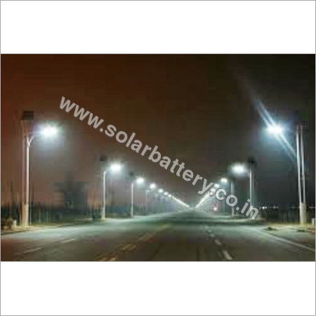 Solar CFL Street Light