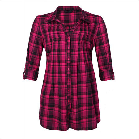 Ladies Printed Long Shirt