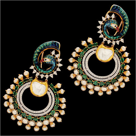 Designer Gold Earrings