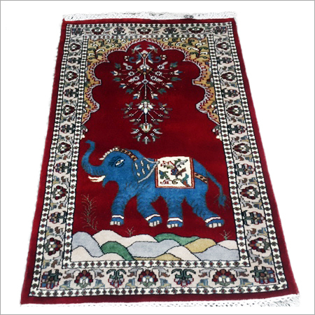 Designer Art Silk Staple Carpets