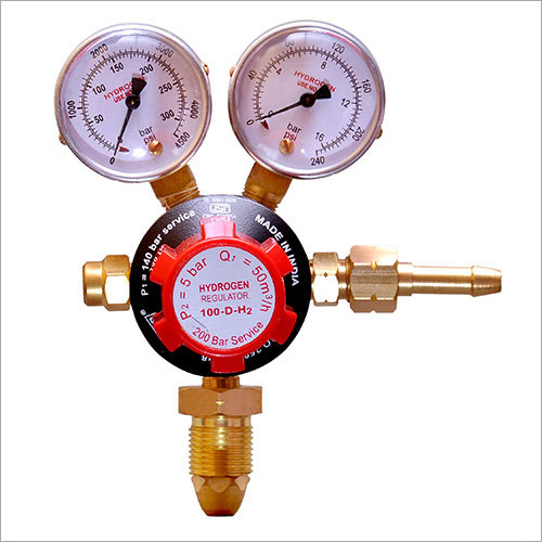 Single Stage Gas Pressure Regulators - Hydrogen