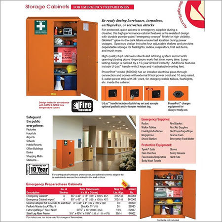 EMERGENCY PPE CABINET