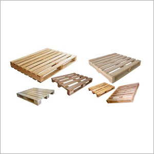 Wooden Pallets - High Weight Capacity, Two/Four Way Entry, Varied Sizes | Durable, Reliable, Versatile, Customizable, Untreated Finish