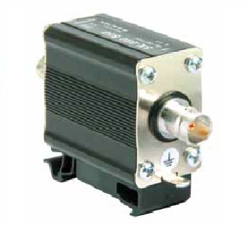 Surge arrester for coaxial line BNC and F connectors