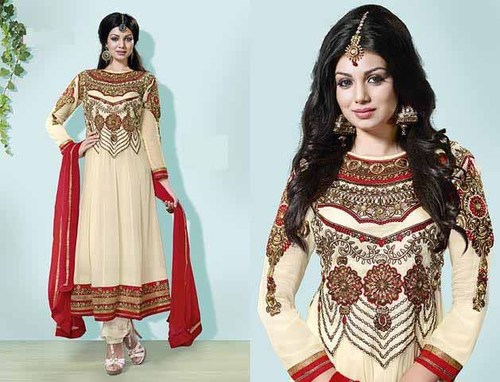 Georgette Designer Embroidery Dress material