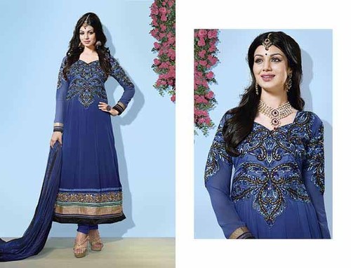 Georgette Embroidery Dress material