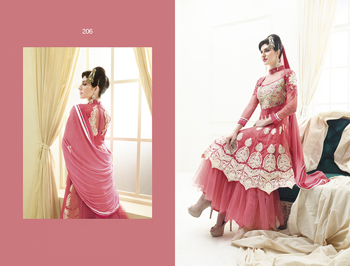 Designer Embroidery Dress Material