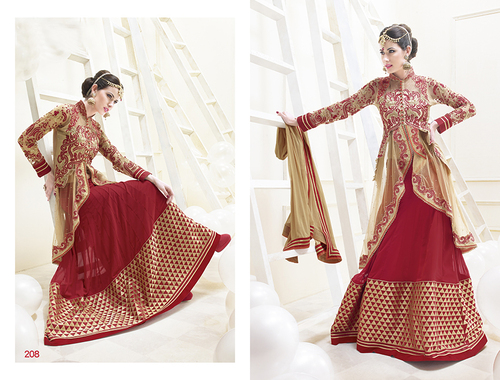 Designer Embroidery Dress Material