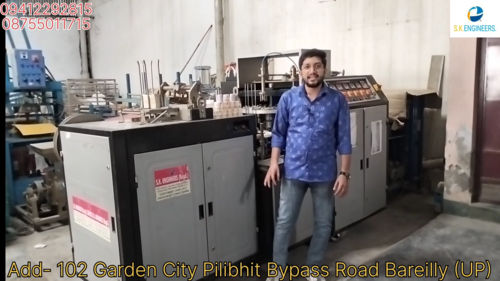 PRINTED PAPER CUP MAKING MACHINE