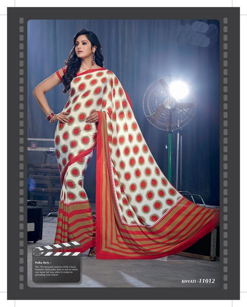 Styloce Multi Color Palav Silk Designer Printed Saree - Silk, 5.5 Meters, White | Elegant Design, Vibrant Colors, Soft Fabric, Comfortable Wear