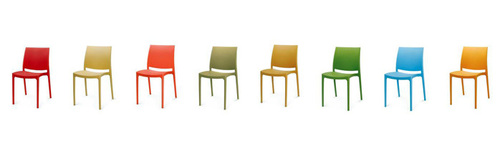Novella Chair - Steel Frame, 475x528x813 mm, Red | Comfortable Seating, Stainless Steel Legs, Stylish Design