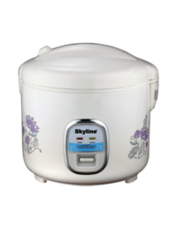 Silver And Black Electric Rice Cooker