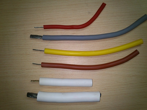 Silicon rubber cables