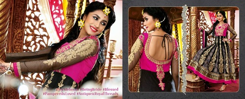 Black Georgette Designer Salwar Kameez