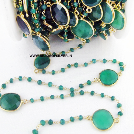 Gemstone Beaded Chain