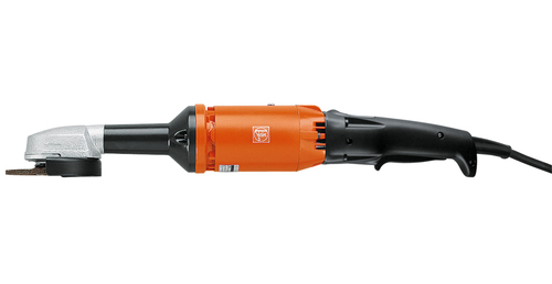 Long-neck high-frequency angle grinder for hard-to-reach places.