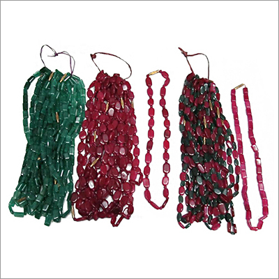 Red Stone Beaded Jewelry