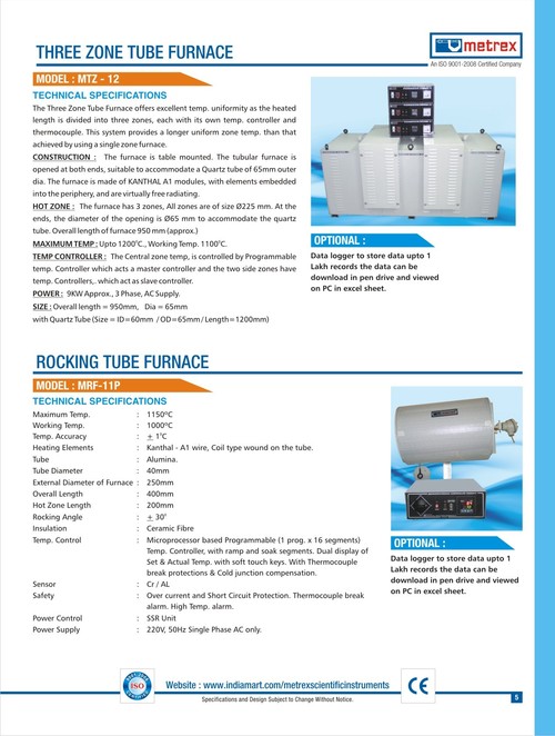 TUBE FURNACE