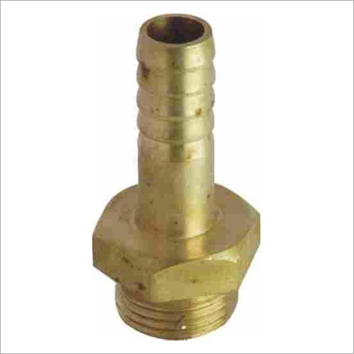 BRASS HOSE COLLER GROOVED UNION MALE END