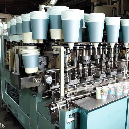 DISPOSABLE PAPER CUP GLASS MACHINE