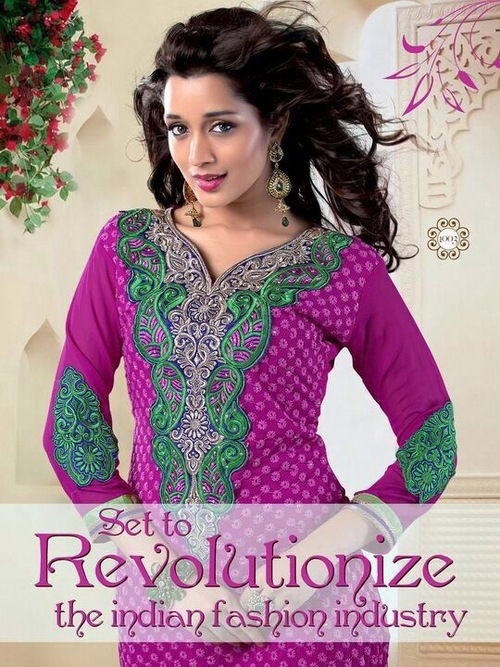 Designer Printed Salwar Suits