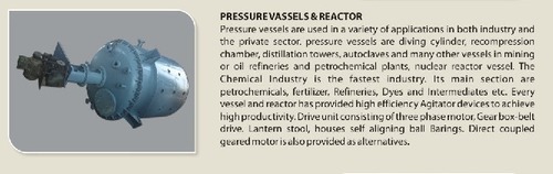 Pressure Vessels & Reactor