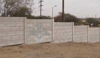 Prestressed Concrete Boundary Wall