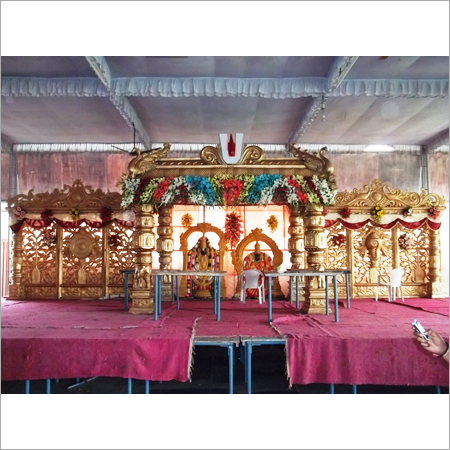 Wedding Stage Flower Decoration