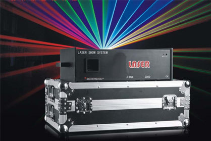 Water Screen With Laser Projectors