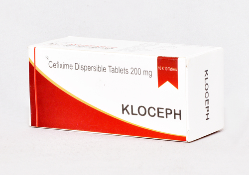 Cefixime 200 mg Dispersible Tablets