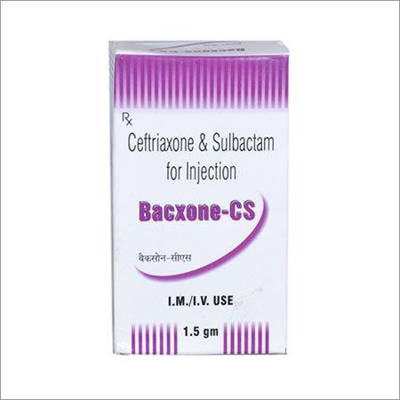 Ceftriaxone 1000mg + Sulbactum 500 mg injection