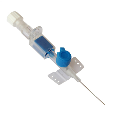 Safety IV Cannula With Wings & With Port