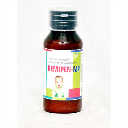 Mefenamic acid 50mg+ Paracetamol 125mg Suspension