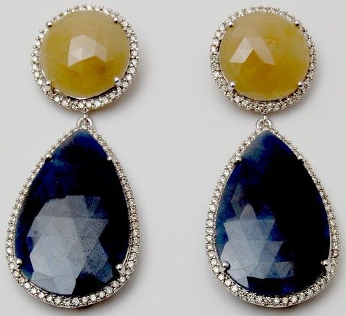 Fine Gemstone Earring Jewellery Wholesale, Export