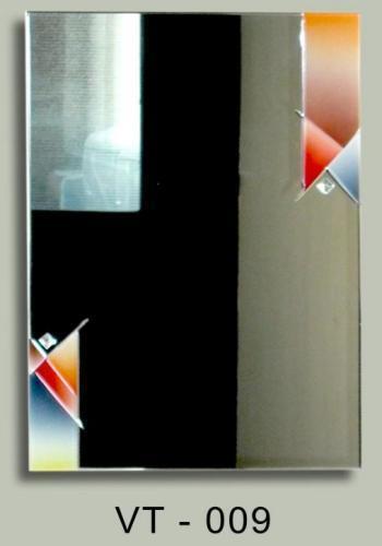 VT-009 - Glass, Square, Wall Mount, Polished Finish | Modern Design, Frameless, Easy Install, Stylish Look, Versatile Use