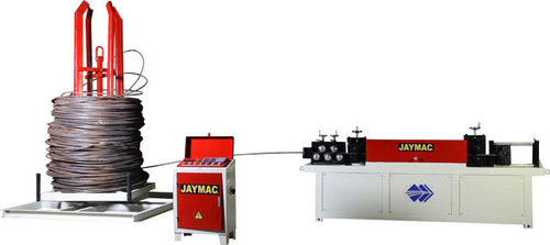 बार डी-कॉइलिंग और स्ट्रेटनिंग मशीन