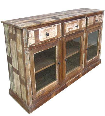 Reclaimed Wooden Side Board