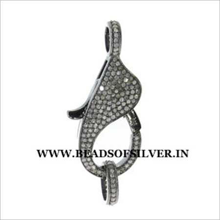 Pave Diamond Beads